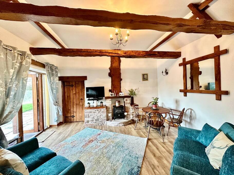 Detached One Level Stone Barn Villa Llangwm-Isaf Ngoại thất bức ảnh